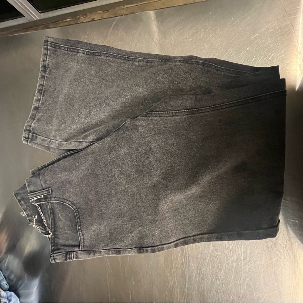 Women’s Black Denim Shorts